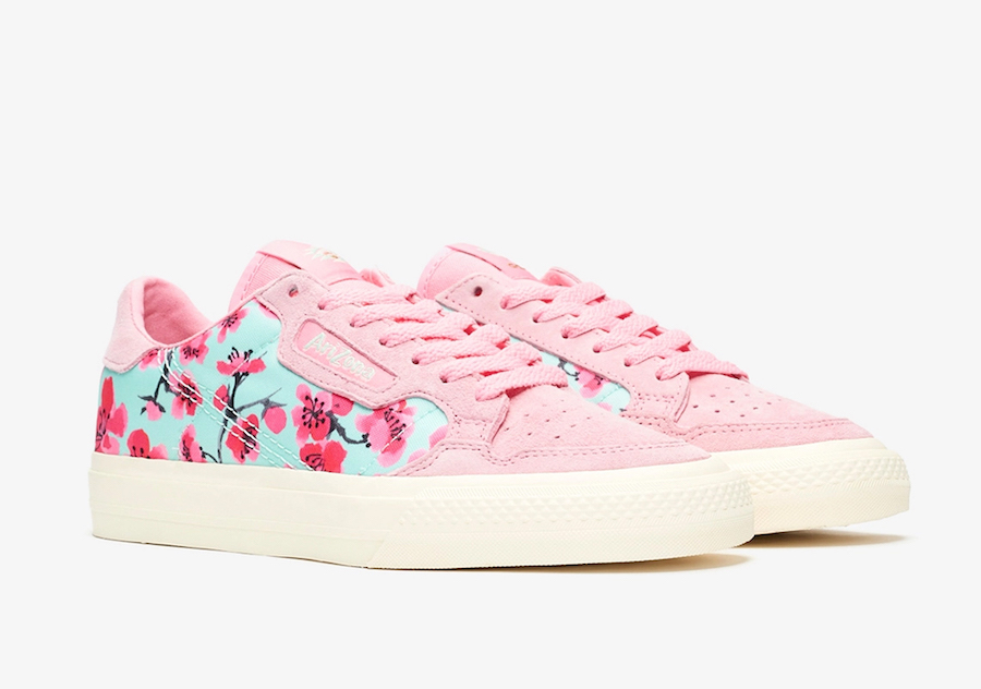 AriZona Ice Tea adidas Continental Vulc WMNS EG7977 Release Date Info