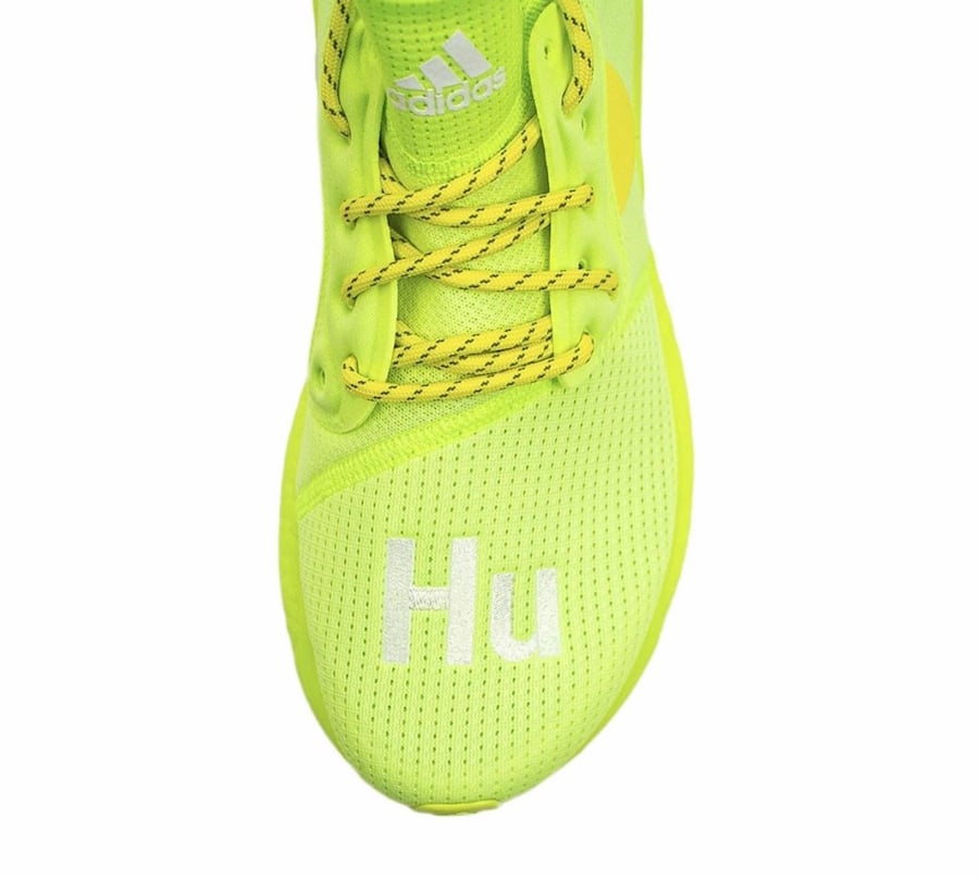 BBC Pharrell adidas Solar Hu Frozen Yellow Now Is Her Time Release Date Info