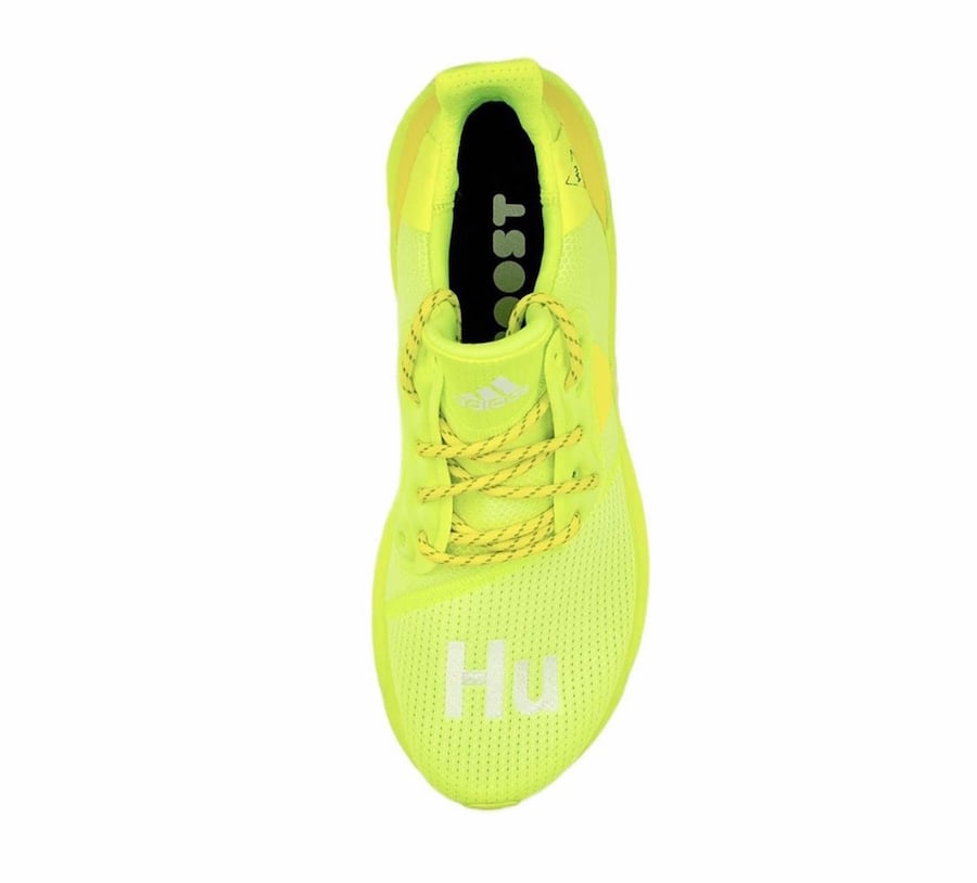 BBC Pharrell adidas Solar Hu Frozen Yellow Now Is Her Time Release Date Info