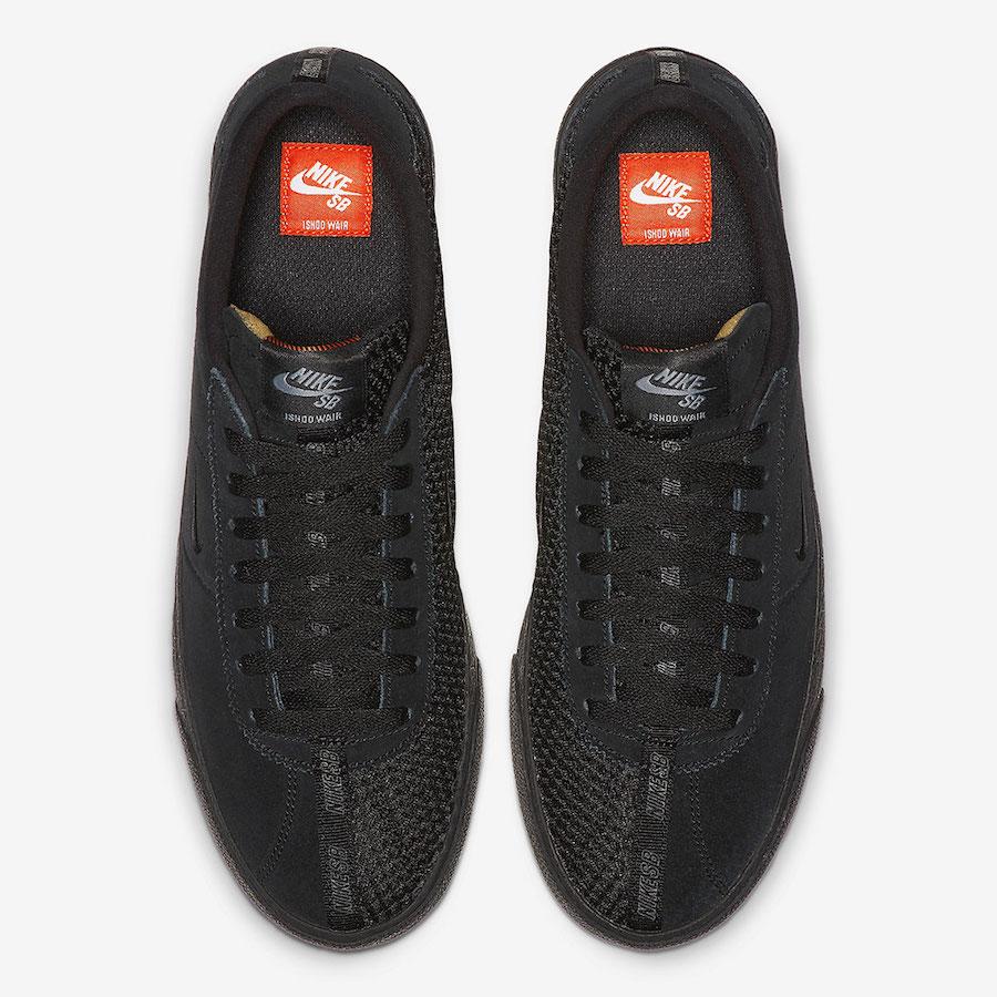 Ishod Wair Nike SB Bruin ISO Black CN8827-001 Release Date Info