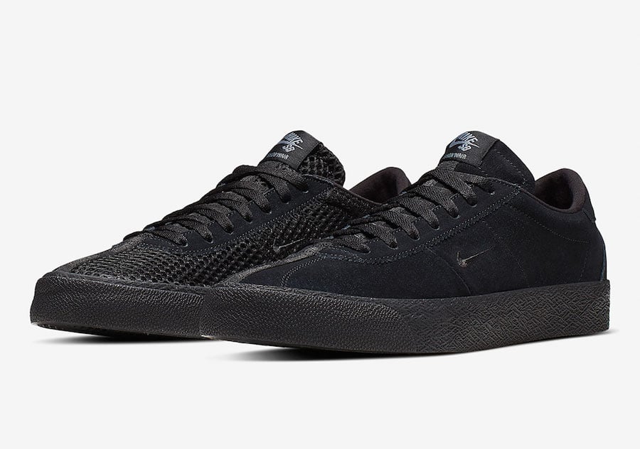 Ishod Wair Nike SB Bruin ISO Black CN8827-001 Release Date Info Ishod Wair Nike SB Bruin ISO Black CN8827-001 Release Date Info