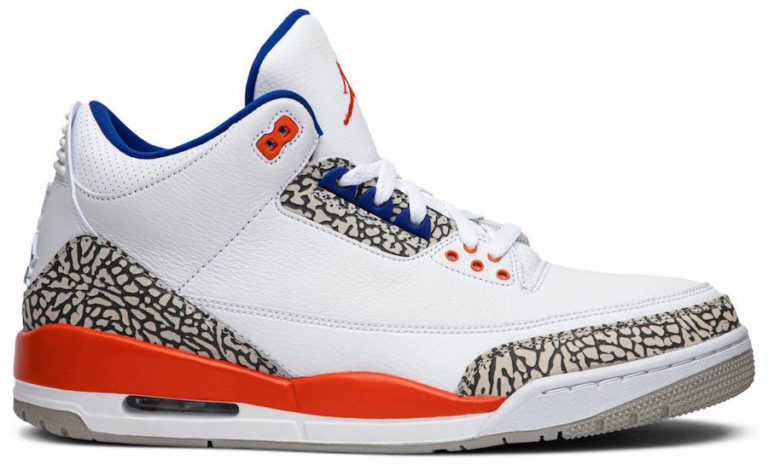 jordan 3 knicks 2019