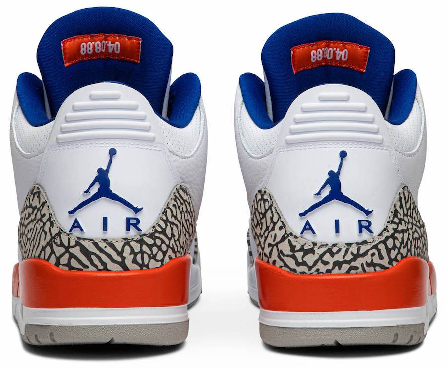 Knicks Air Jordan 3 136064-148 2019 Release Date
