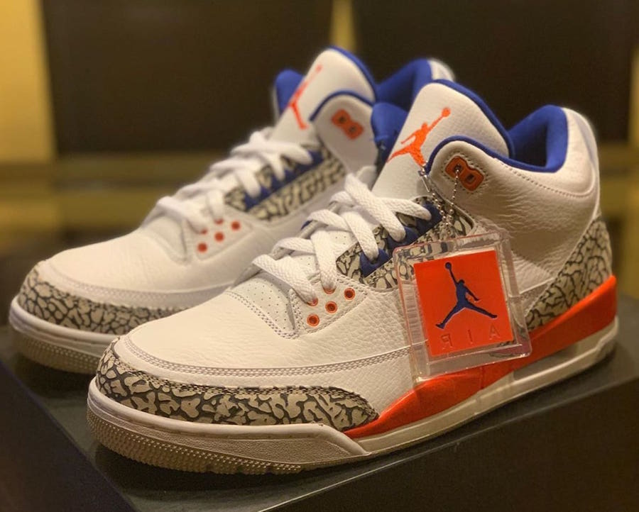 Knicks Air Jordan 3 136064-148 Release Date