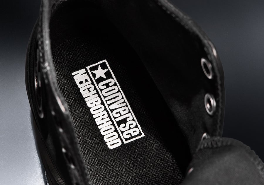 Neighborhood Converse Chuck 70 Black Release Date