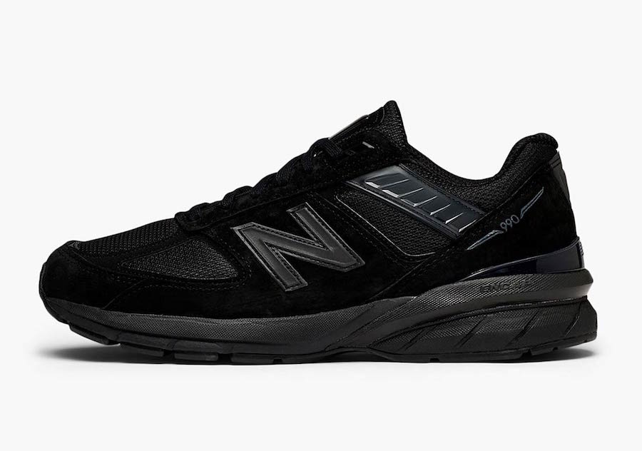 New Balance 990v5 Triple Black Release Date Info