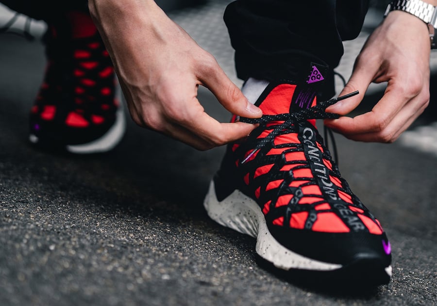 Nike ACG React Terra Gobe Bright Crimson BV6344-600 Release Date Info