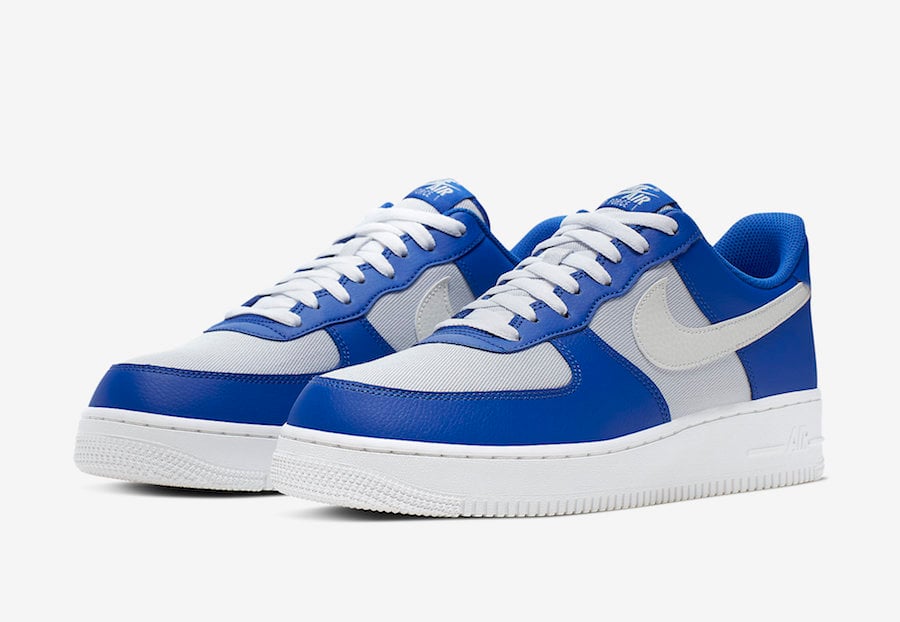 Nike Air Force 1 Low Game Royal White Grey CI0056-400 Release Date Info