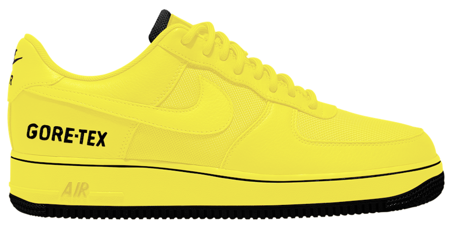 Nike Air Force 1 Low Gore-Tex Yellow Release Date Info