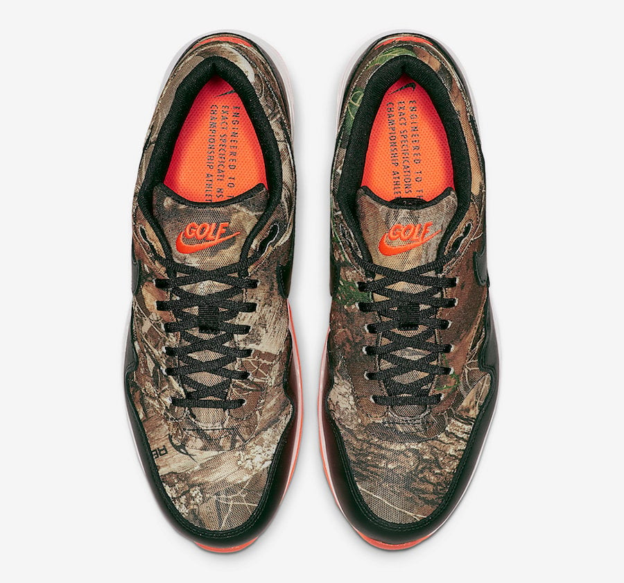 Nike Air Max 1 Golf Realtree Camo BQ4804-210 Release Date Info