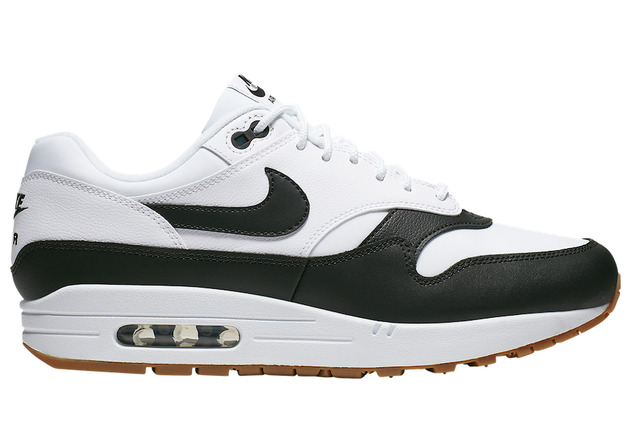 air max 1 white and black
