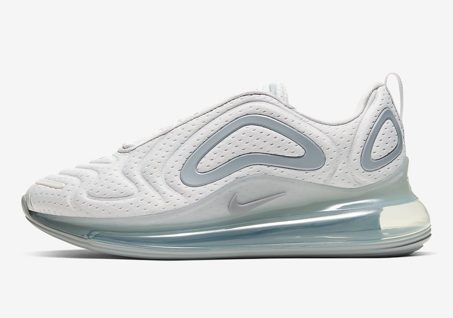 Nike Air Max 720 White Jersey Mesh AR9293-016 Release Date Info