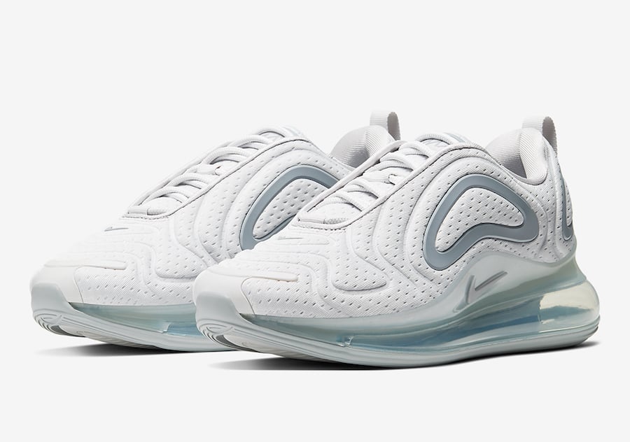 Nike Air Max 720 White Jersey Mesh 