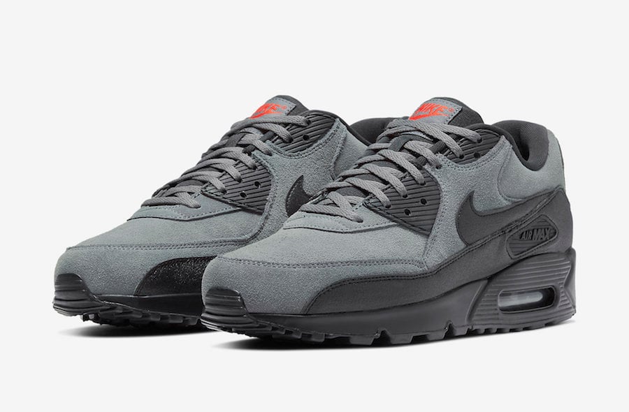 Nike Air Max 90 Essential Grey Suede 