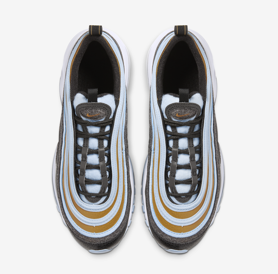 Nike Air Max 97 GS Fleece CD4831-001 Release Date Info
