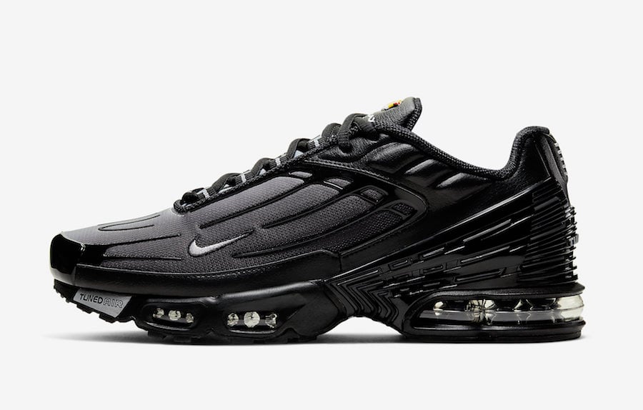 Nike Air Max Plus 3 III Black Grey CJ9684-002 Release Date Info