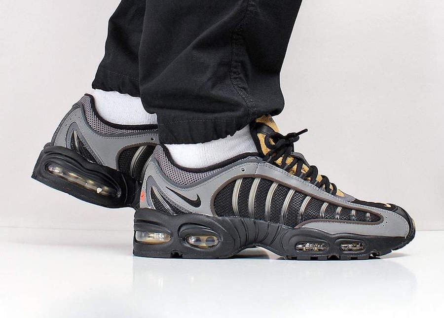 Nike Air Max Tailwind 4 Releasing in Metallic Pewter and Gold