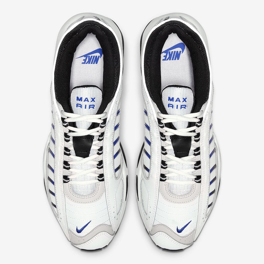 Nike Air Max Tailwind 4 White Black Blue AQ2567-105 Release Date Info