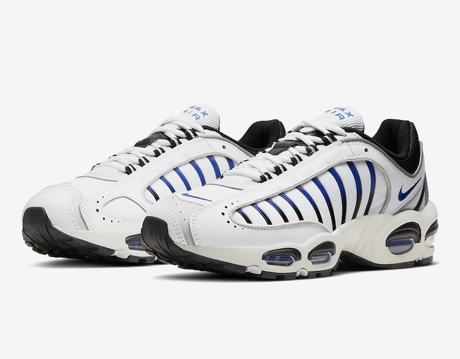 Nike Air Max Tailwind 4 in White, Black and Blue