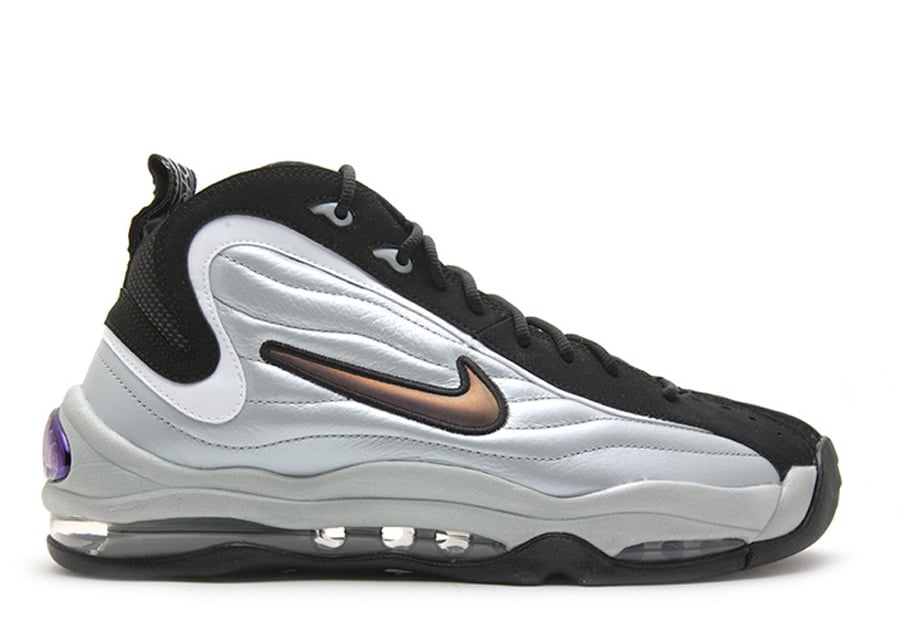 Nike Air Total Max Uptempo Metallic Silver Black