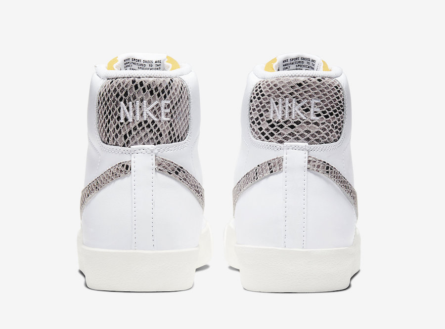 Nike Blazer Mid 77 Vintage White Snakeskin CI1176-101 Release Date Info