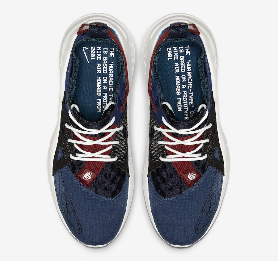 Nike Huarache Type Navy Blue BQ5102-400 Release Date Info