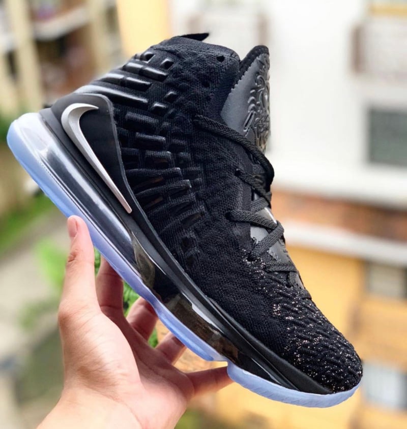 lebron 17 triple black