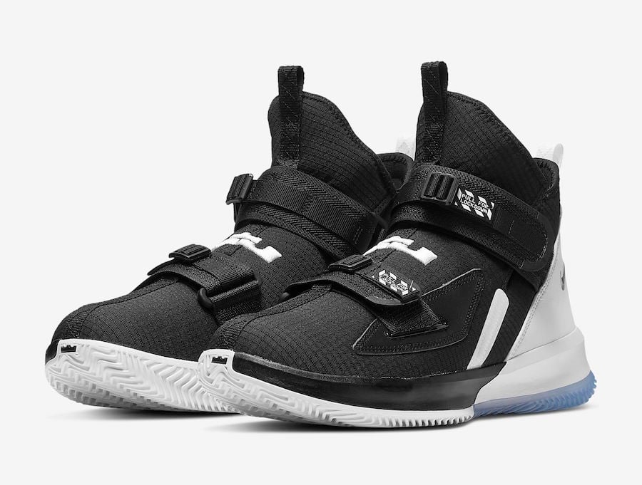 Nike LeBron Soldier 13 in Black and Chrome Available Now