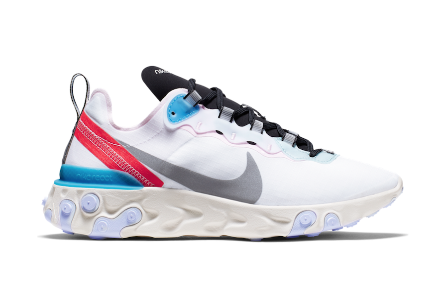 Nike React Element 55 Blue Hero CK4462-100 Release Date Info