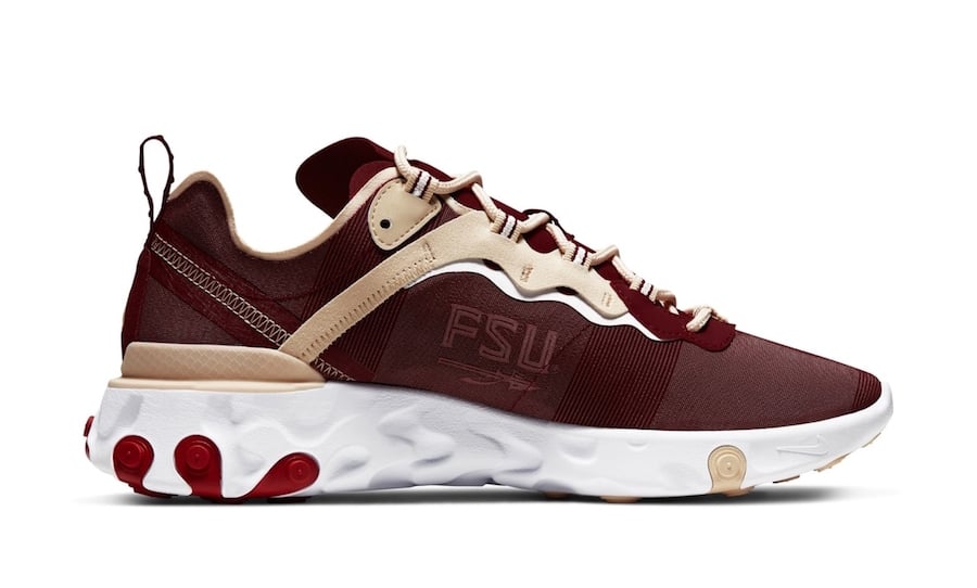 Nike React Element 55 Florida State Release Date Info