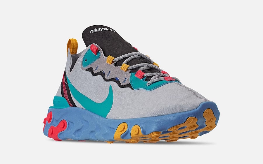 finish line nike react element 55