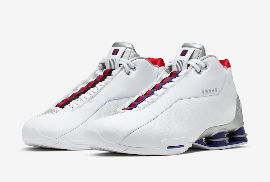 Nike Shox BB4 Raptors CD9335-100 Release Date Nike Shox BB4 Raptors CD9335-100 Release Date