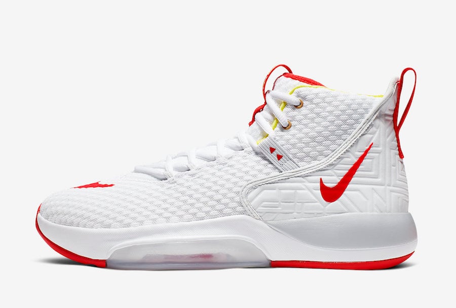 Nike Zoom Rise White Red Yellow BQ5467-100 Release Date Info