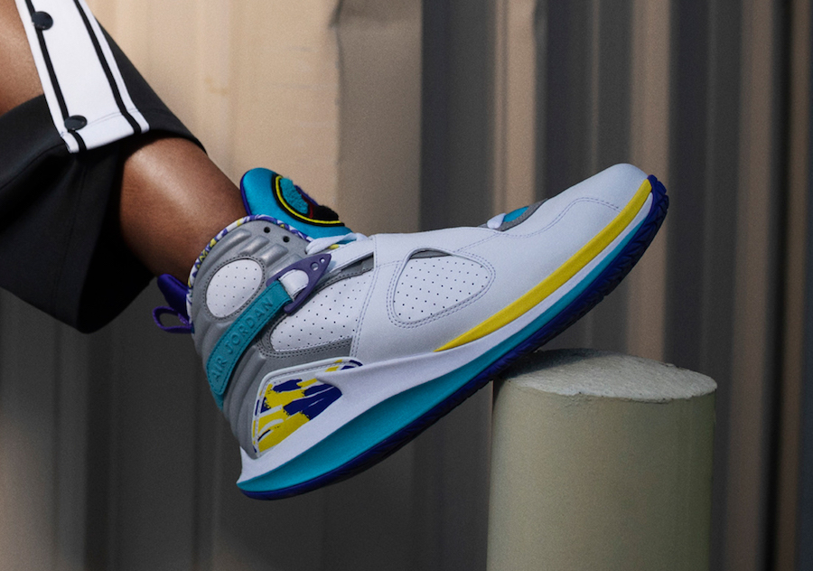 NikeCourt Air Jordan 8 White Aqua Release Date Info