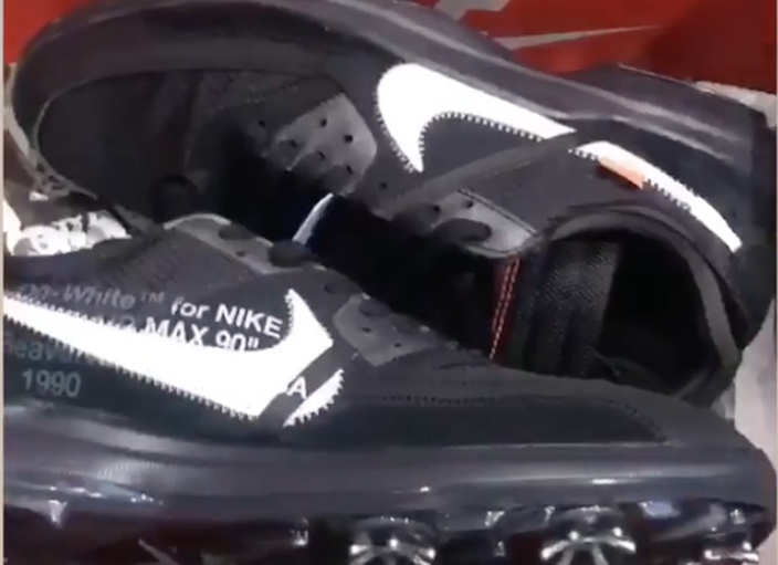 Brooks Koepka Showcases Off-White x Nike Air Max 90 Golf Shoe