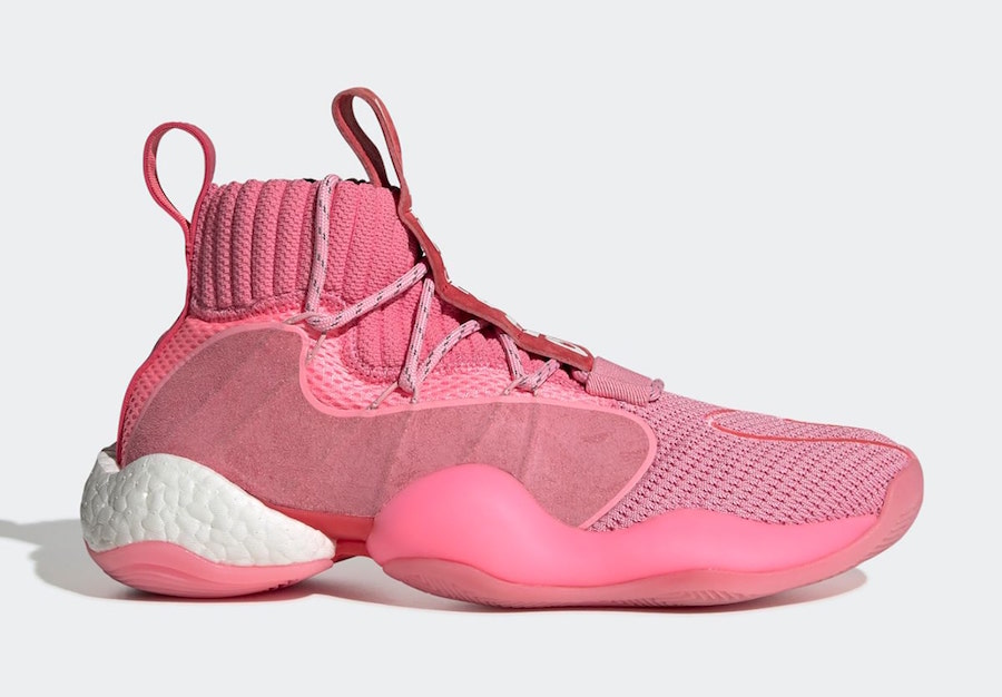 Pharrell adidas Crazy BYW X Pink EG7723 Release Date Info