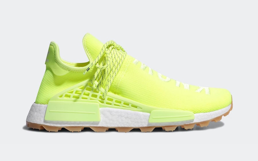 Pharrell adidas NMD Hu Solar Yellow EF2335 Release Date