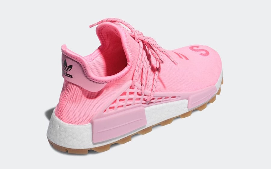 Pharrell adidas NMD Hu Trail Sun Calm Pink Gum EG7740 Release Date Info