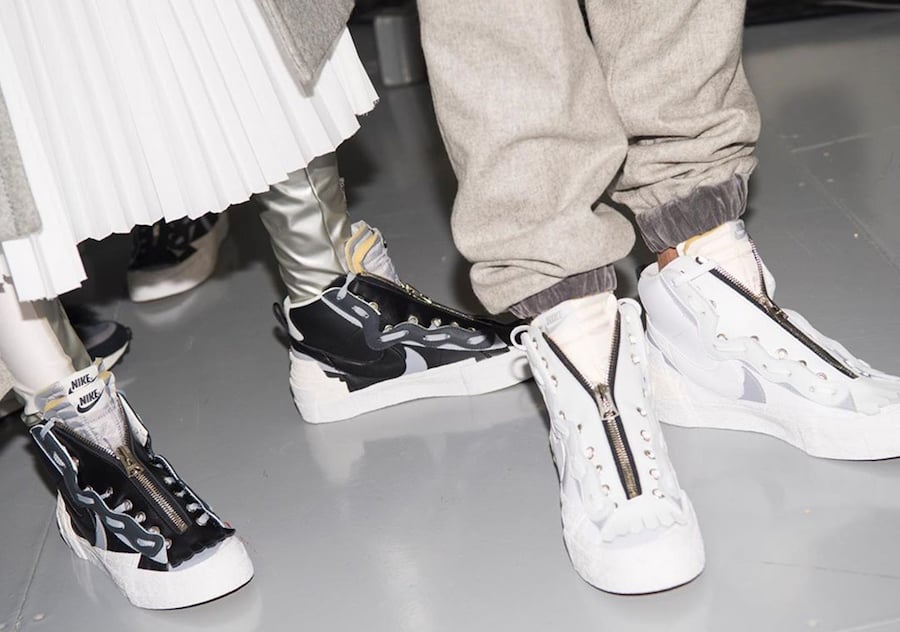 Sacai Nike LDWaffle Blazer Mid Release Date Info