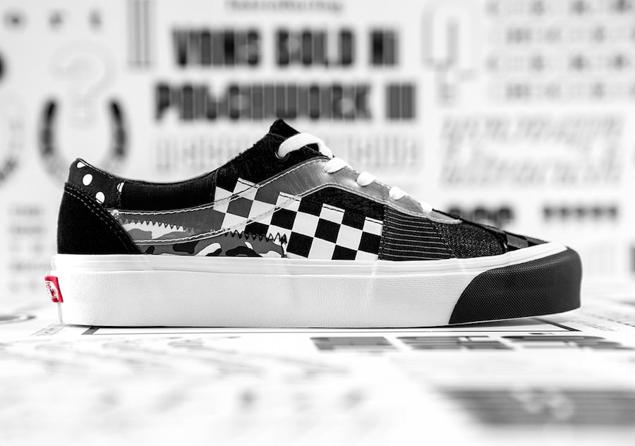 size? Vans Bold Ni Patchwork Release Date Info