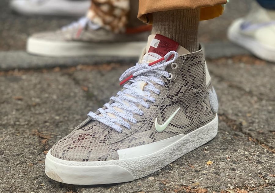 Soulland Unveils Nike SB Blazer Mid with Snakeskin Uppers