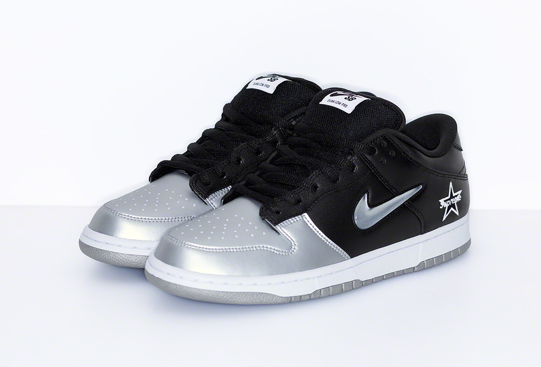 Supreme Nike SB Dunk Low Metallic Silver CK3480-001 Release Date