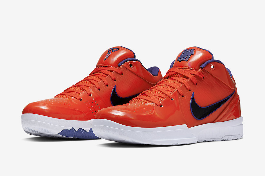 Undefeated Nike Kobe 4 Protro Suns Devin Booker CQ3869-800 Release Date Info