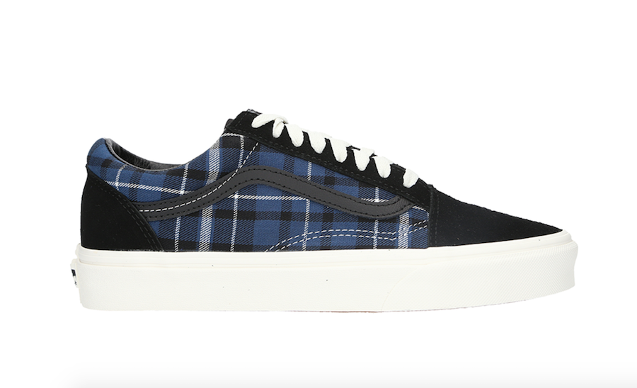 plaid old skool vans