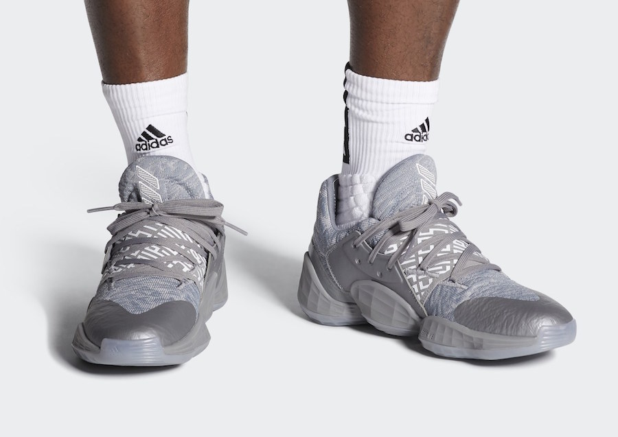 adidas Harden Vol 4 Grey EH2412 Release Date Info