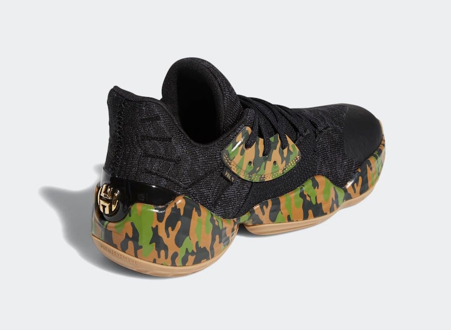 harden camo shoes