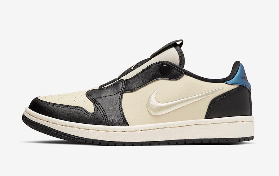 Air Jordan 1 Low Slip Black Fossil Ivory AV3918-201 Release Date Info