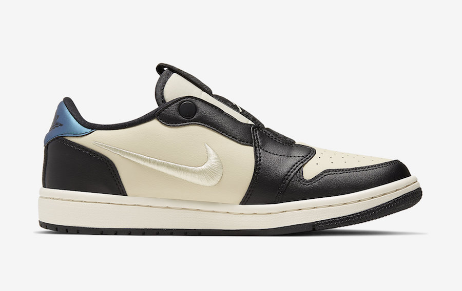 Air Jordan 1 Low Slip Black Fossil Ivory AV3918-201 Release Date Info