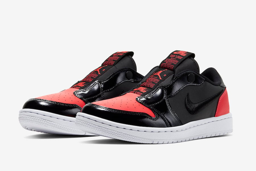 Air Jordan 1 Low Slip Black Infrared 