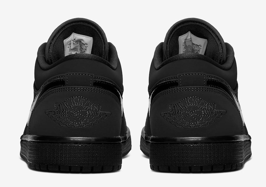 Air Jordan 1 Low Triple Black 553558-056 Release Date Info